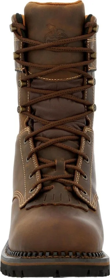 Georgia Boot Men's Amp Lt Logger Composite Toe Insulated Waterproof Work Boot - Image 3