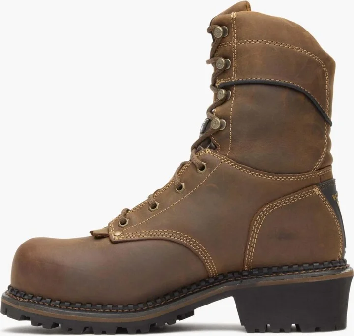 Georgia Boot Men's Amp Lt Logger Composite Toe Insulated Waterproof Work Boot - Image 5