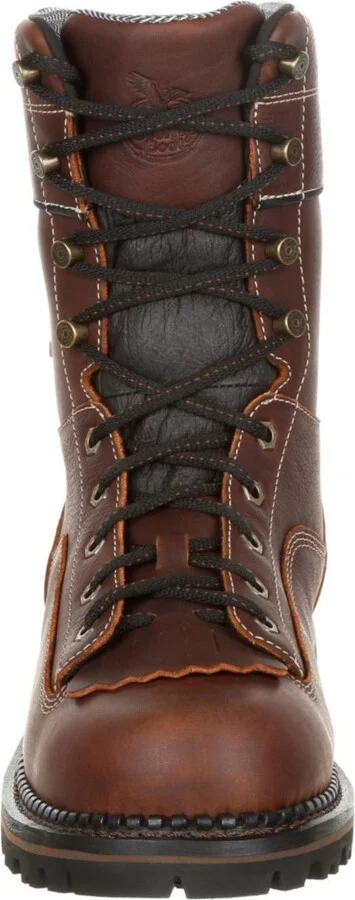 Georgia Boot Men's Amp Lt Logger Composite Toe Low Heel Waterproof Work Boot - Image 3