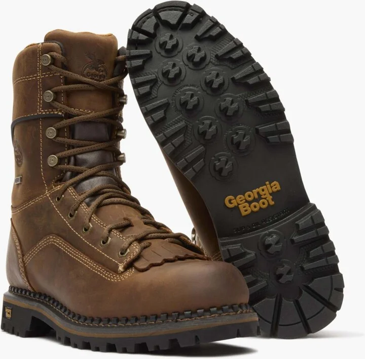Georgia Boot Men's Amp Lt Low Heel Logger Waterproof Work Boot - Image 2