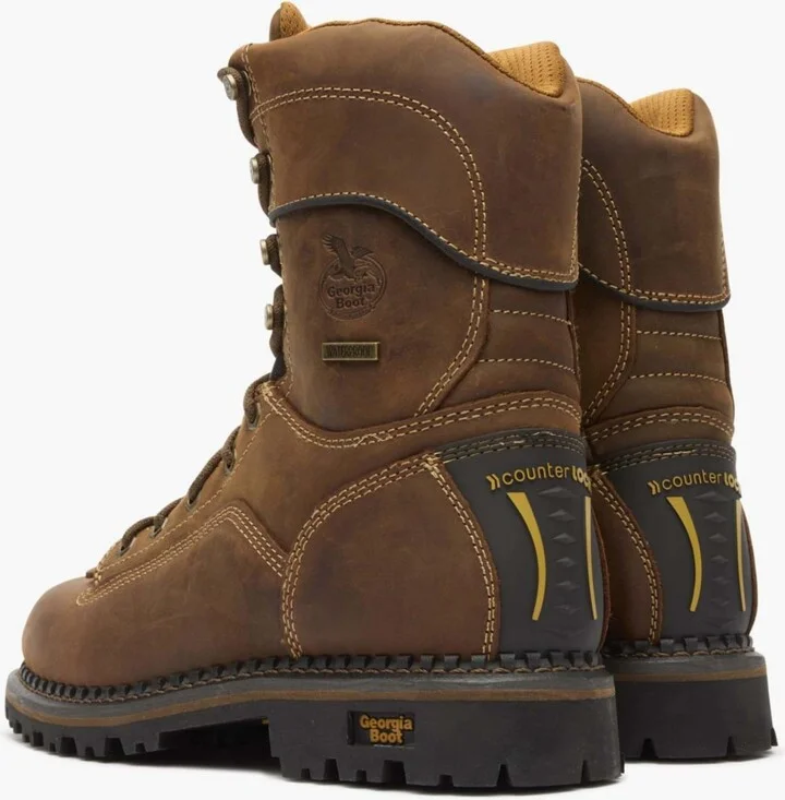 Georgia Boot Men's Amp Lt Low Heel Logger Waterproof Work Boot - Image 3