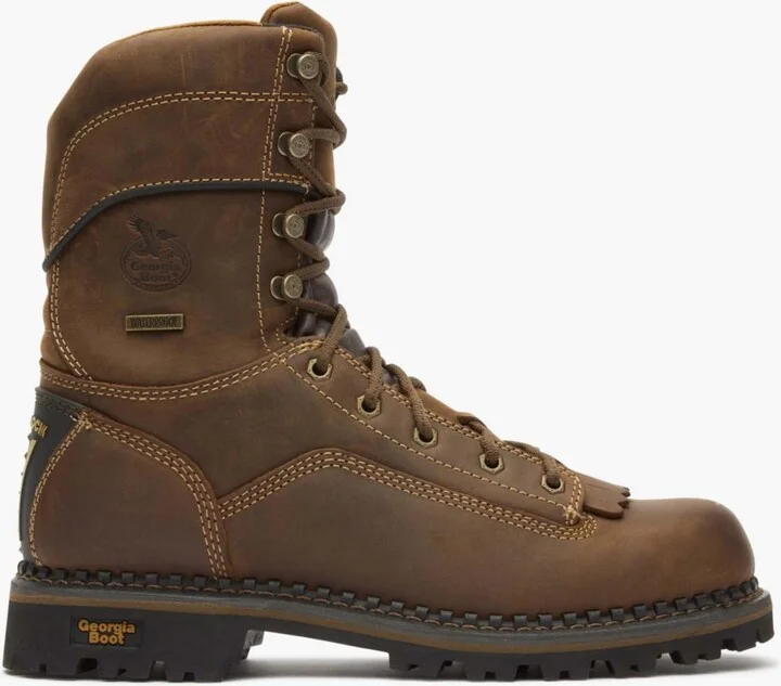 Georgia Boot Men's Amp Lt Low Heel Logger Waterproof Work Boot - Image 5