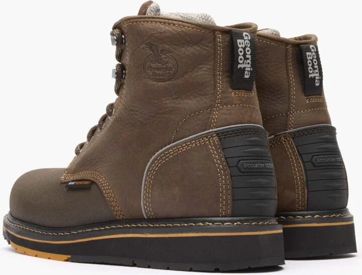 Georgia Boot Men's Amp Lt Power Wedge Composite Toe Work Boot - Image 4