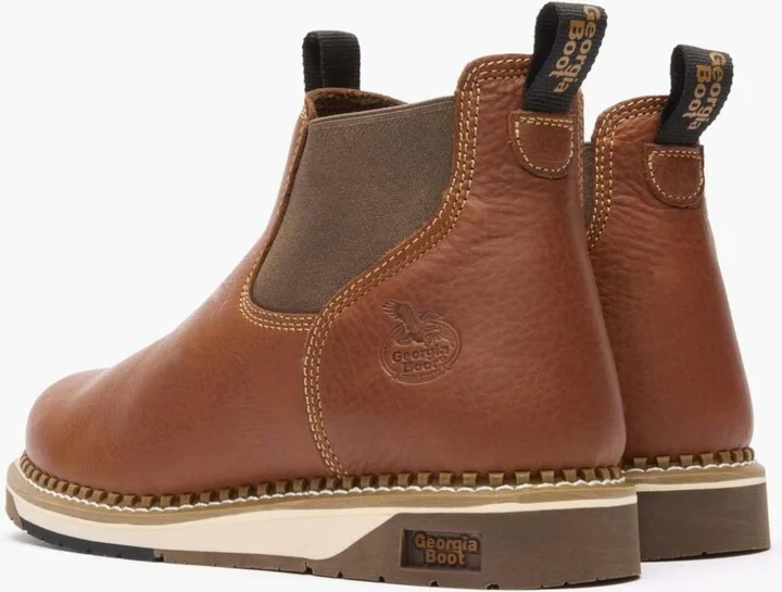 Georgia Boot Men's Amp Lt Wedge Chelsea Work Boot - Image 4