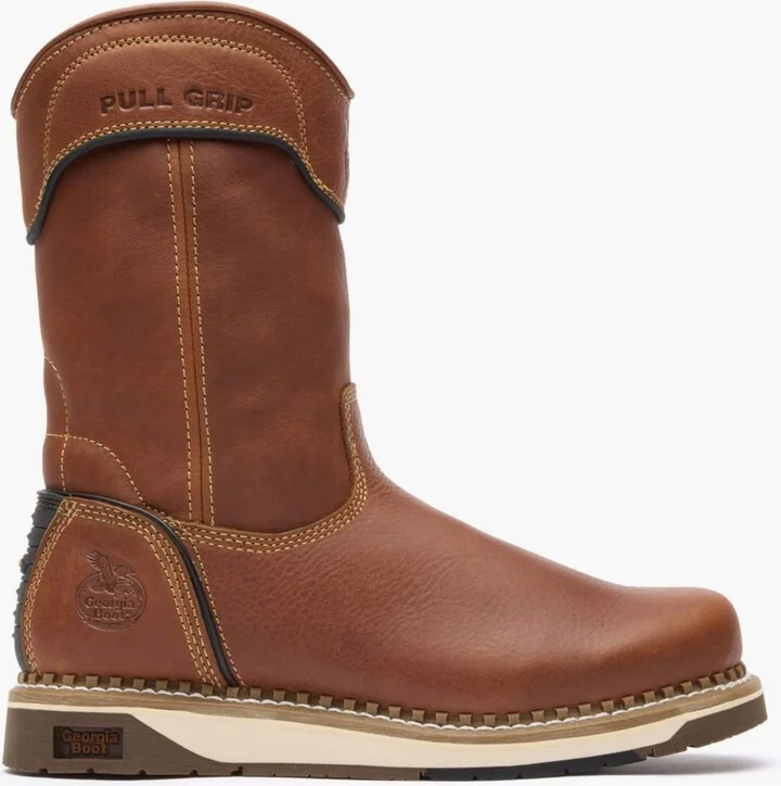 Georgia Boot Men's Amp Lt Wedge Pull On Work Boot - Image 6