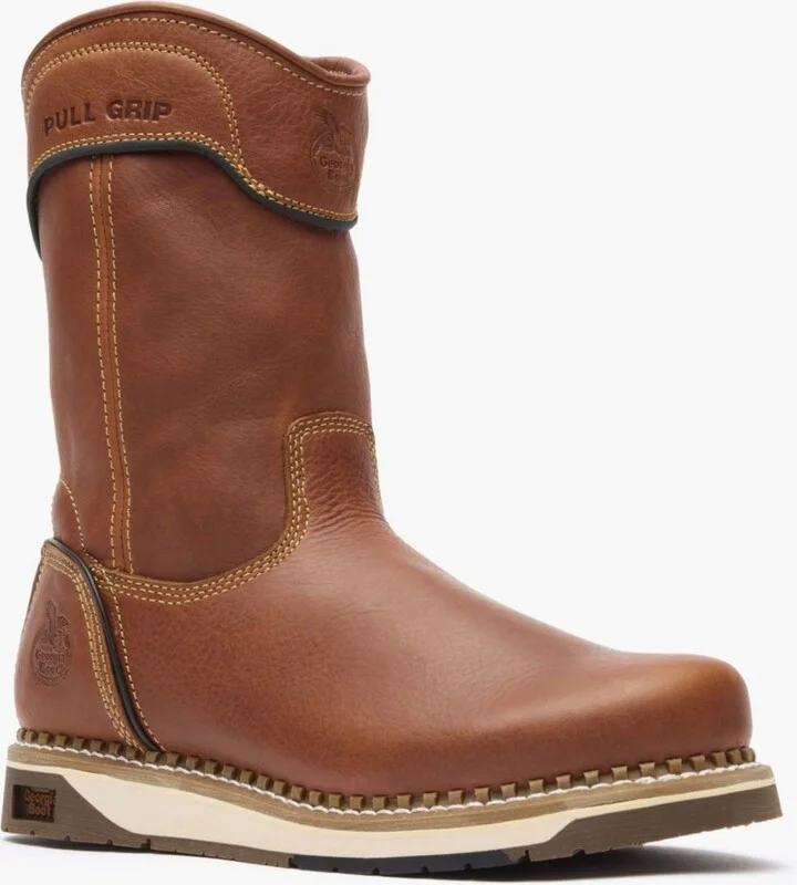 Georgia Boot Men's Amp Lt Wedge Pull On Work Boot