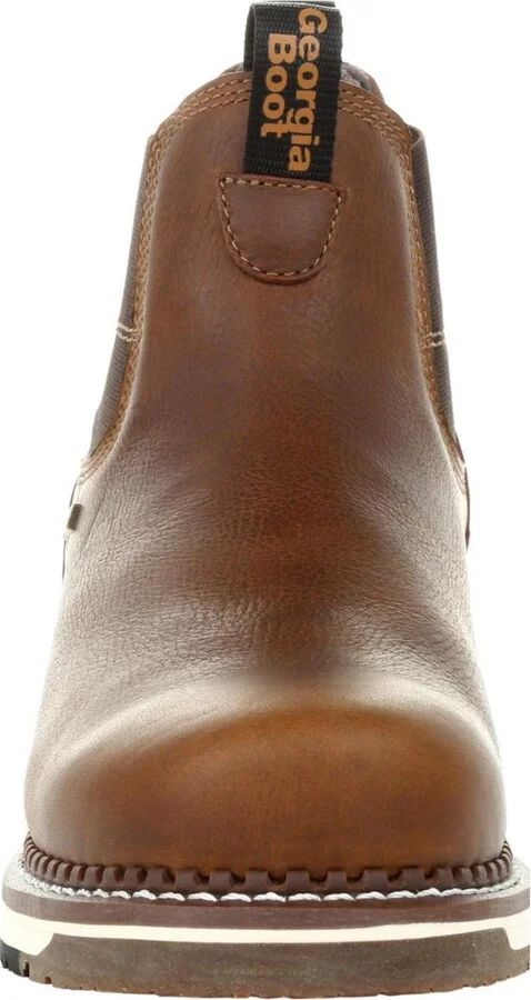 Georgia Boot Men's Amp Lt Wedge Waterproof Chelsea Work Boot - Image 3