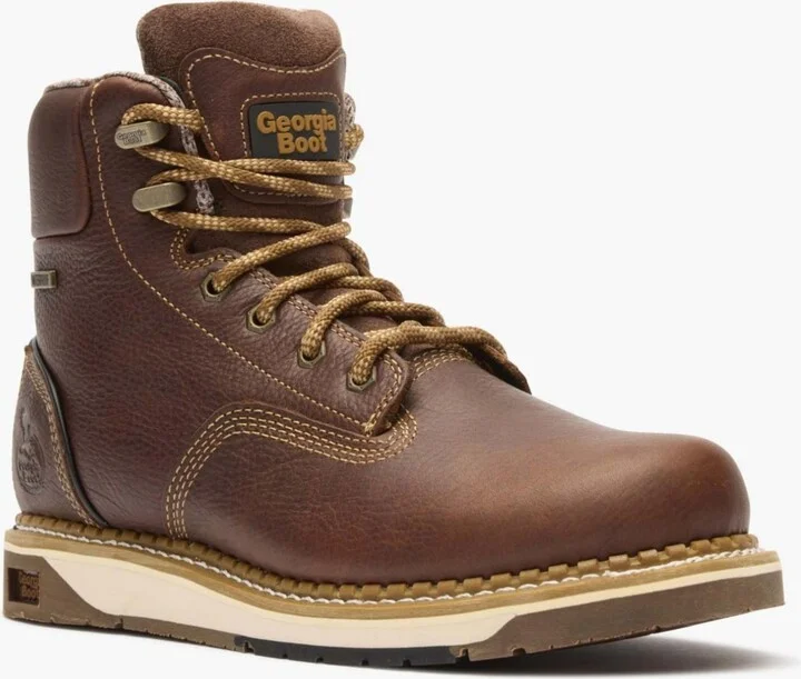Georgia Boot Men's Amp Lt Wedge Waterproof Work Boot