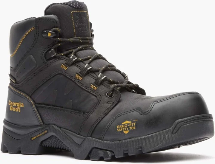 Georgia Boot Men's Amplitude Composite Toe Waterproof Work Boot