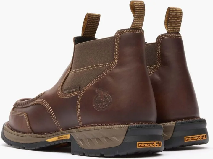 Georgia Boot Men's Athens 360 Steel Toe Waterproof Chelsea - Image 2