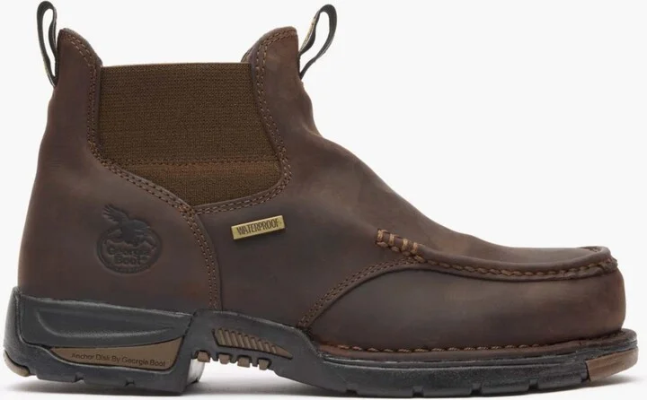 Georgia Boot Men's Athens Chelsea Waterproof Work Boot - Image 6