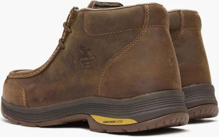 Georgia Boot Men's Athens SuperLyte Alloy Toe Waterproof Wallabe - Image 4