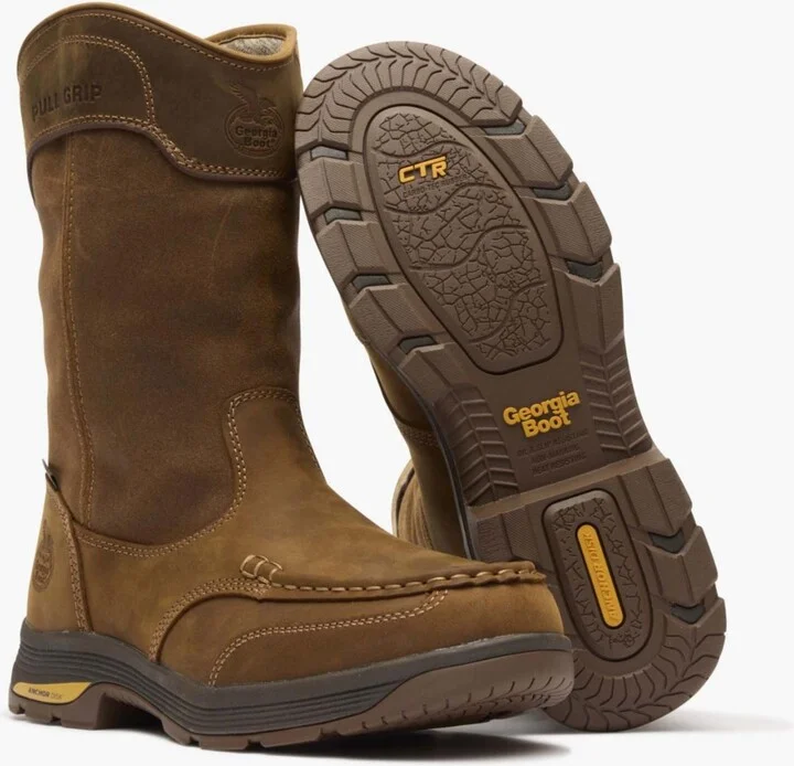 Georgia Boot Men's Athens SuperLyte Waterproof Wellington Pull-On Boot - Image 2