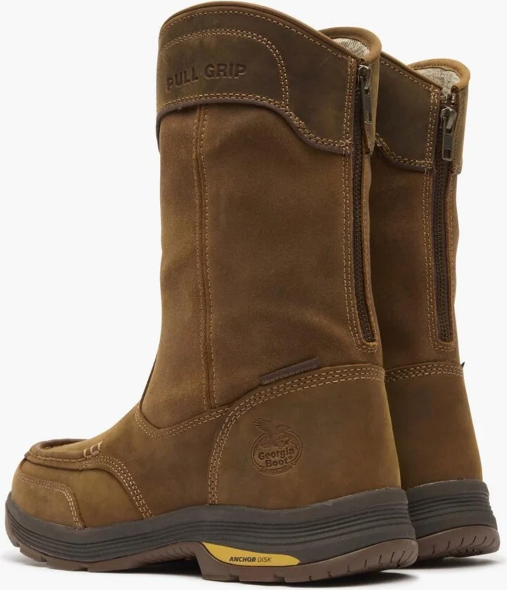 Georgia Boot Men's Athens SuperLyte Waterproof Wellington Pull-On Boot - Image 4