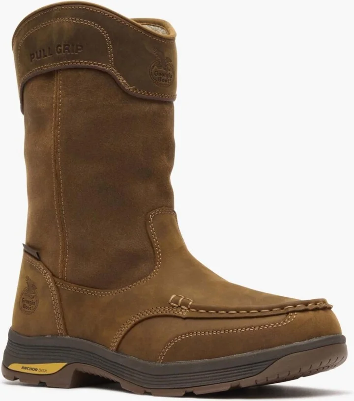 Georgia Boot Men's Athens SuperLyte Waterproof Wellington Pull-On Boot