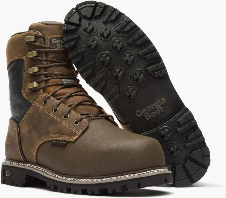 Georgia Boot Men's Brute Composite Toe Met Guard Waterproof Work Boot - Image 2