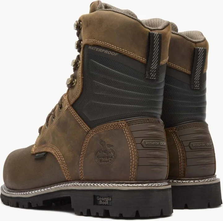 Georgia Boot Men's Brute Composite Toe Met Guard Waterproof Work Boot - Image 4
