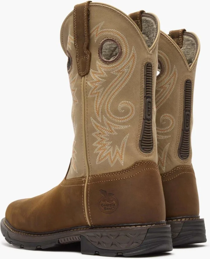Georgia Boot Men's Carbo-Tec Flx 11" Alloy Toe Pull On Work Boot - Image 4