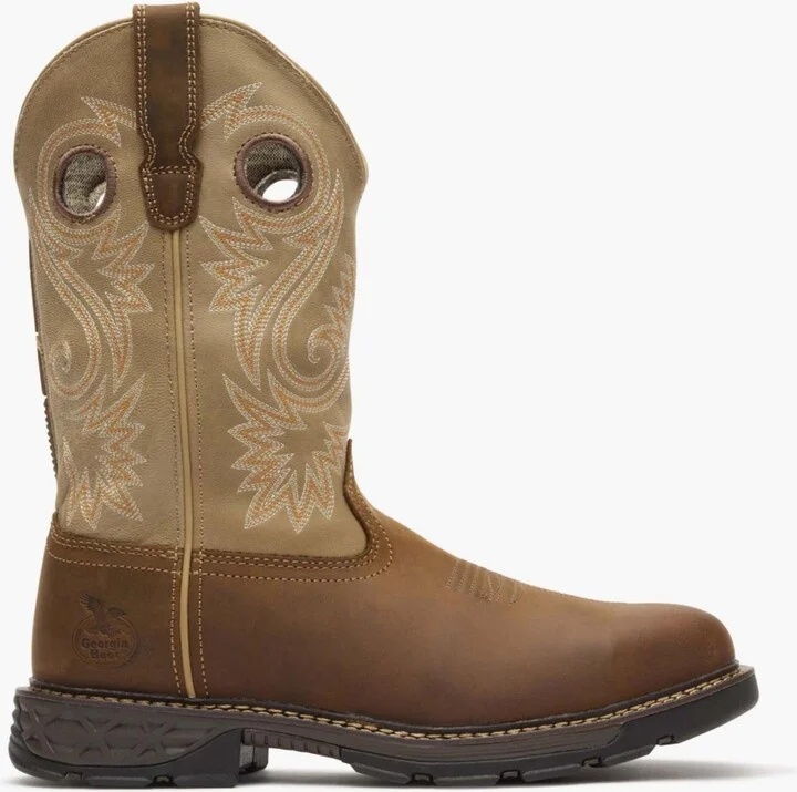 Georgia Boot Men's Carbo-Tec Flx 11" Alloy Toe Pull On Work Boot - Image 6