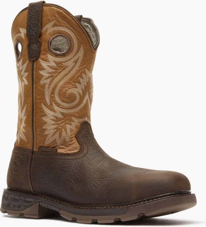 Georgia Boot Men's Carbo-Tec Flx 11" Waterproof Alloy Toe Pull On Work Boot