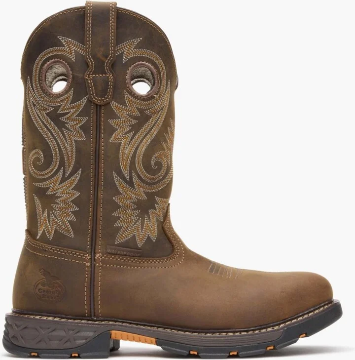 Georgia Boot Men's Carbo-Tec Flx Alloy Toe Waterproof Pull-on Work Boot - Image 5