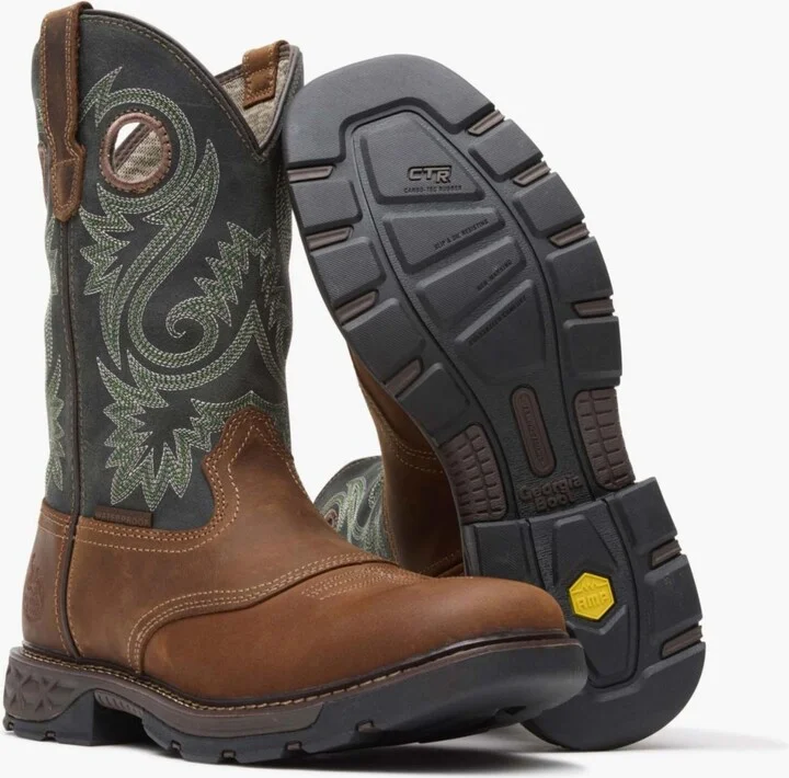 Georgia Boot Men's Carbo-Tec Flx Waterproof Pull-On Work Boot - Image 7