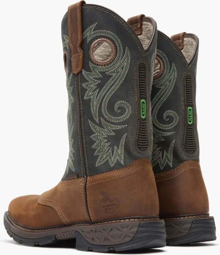 Georgia Boot Men's Carbo-Tec Flx Waterproof Pull-On Work Boot - Image 9