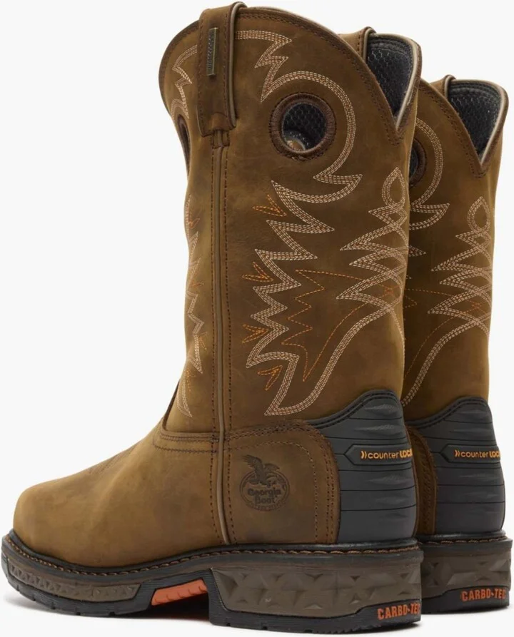 Georgia Boot Men's Carbo-Tec Lt Alloy Toe Waterproof Pull-On Boot - Image 2