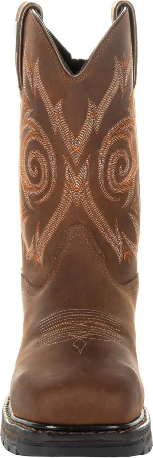 Georgia Boot Men's Carbo-Tec Lt Steel Toe Waterproof Pull On Work Boot - Image 2