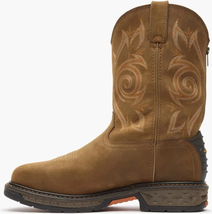 Georgia Boot Men's Carbo-Tec Lt Steel Toe Waterproof Pull On Work Boot - Image 5