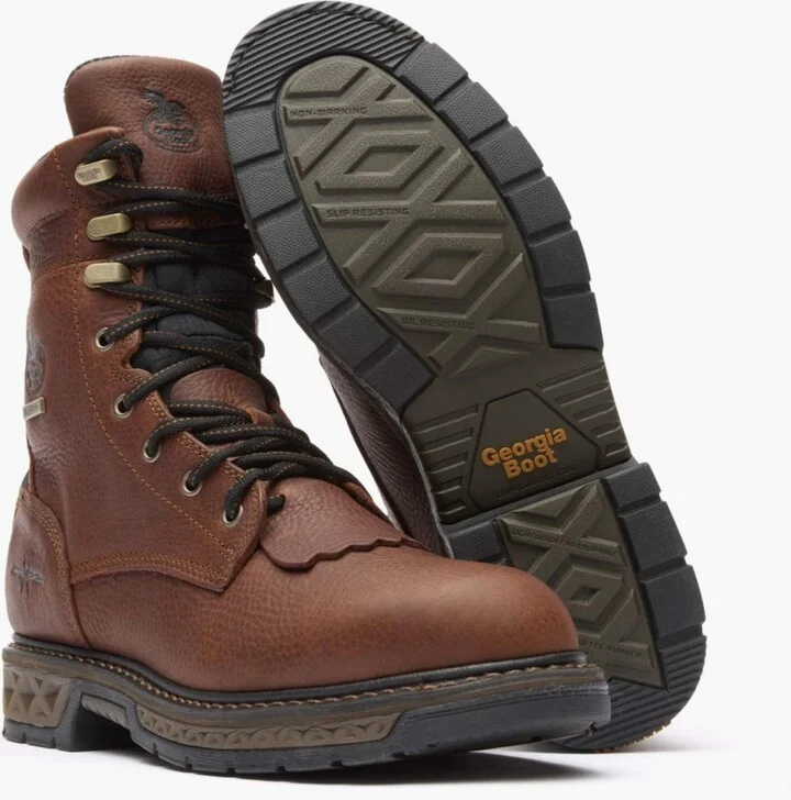 Georgia Boot Men's Carbo-Tec Lt Waterproof Lacer Work Boot - Image 2