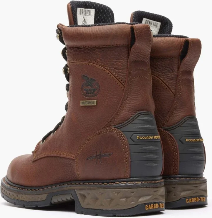 Georgia Boot Men's Carbo-Tec Lt Waterproof Lacer Work Boot - Image 5