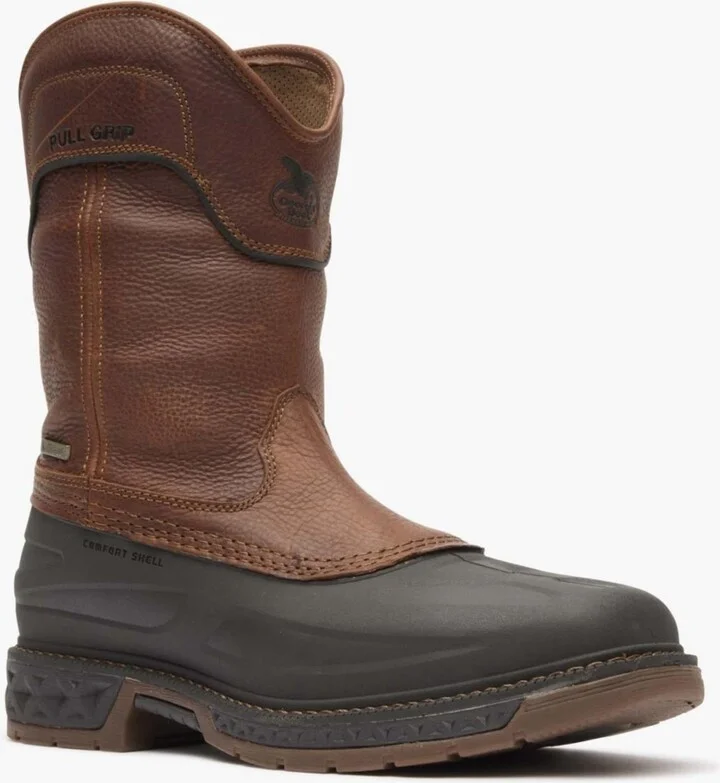 Georgia Boot Men's Carbo-Tec Ltr Steel Toe Waterproof Pull On Boot