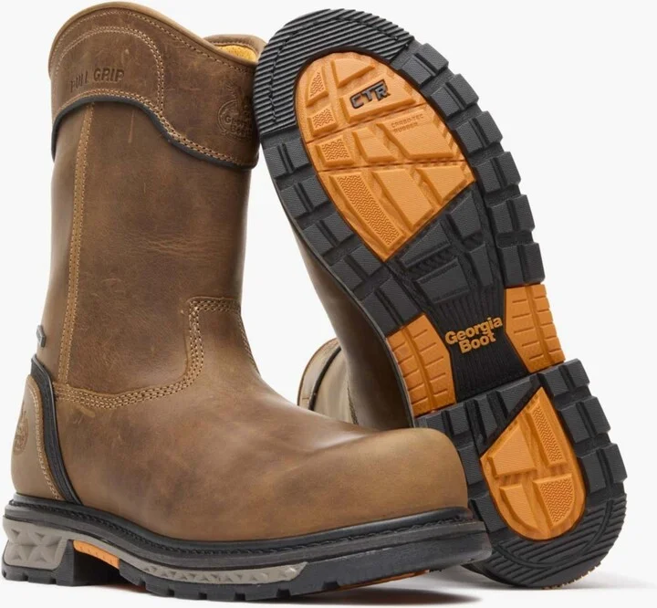 Georgia Boot Men's Carbo-Tec Ltx Waterproof Composite Toe Pull On Boot - Image 2