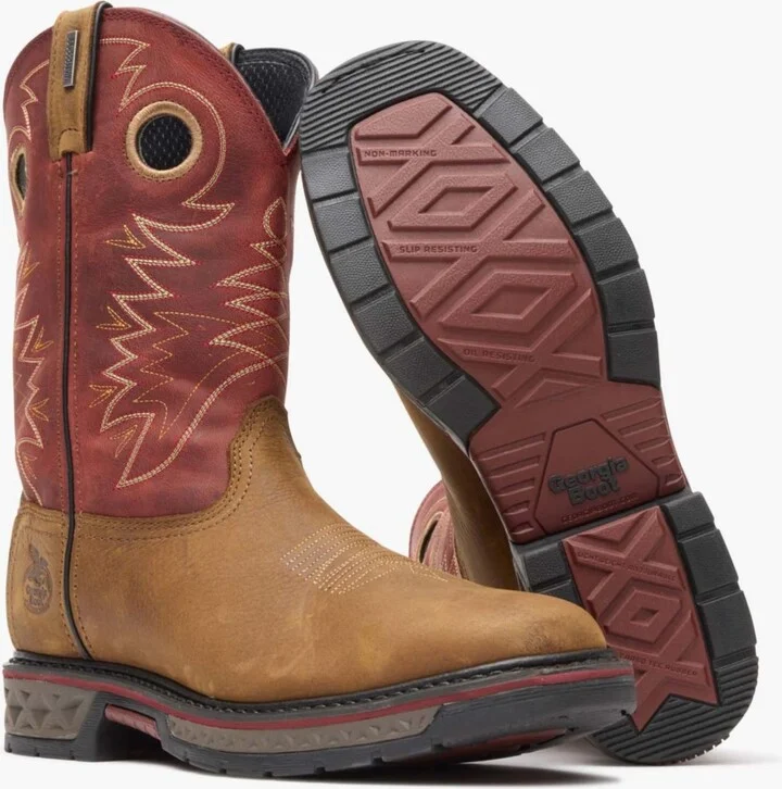 Georgia Boot Men's Carbo-Tec Waterproof Pull-on Boot - Image 2