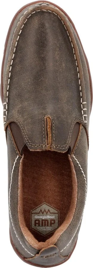 Georgia Boot Men's Cedar Falls Moc-Toe Slip-On - Image 11