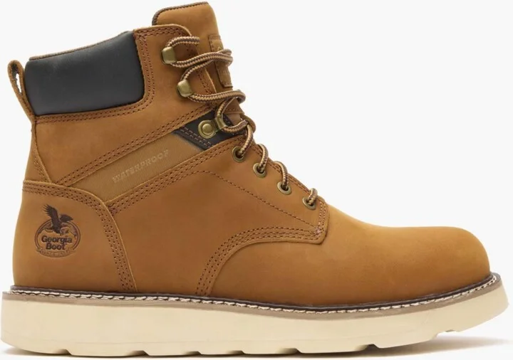 Georgia Boot Men's Core 37 6" Waterproof Wedge Work Boot - Image 6