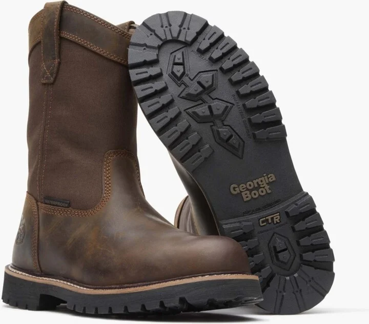 Georgia Boot Men's Core 37 Steel Toe Waterproof Work Boot - Image 7