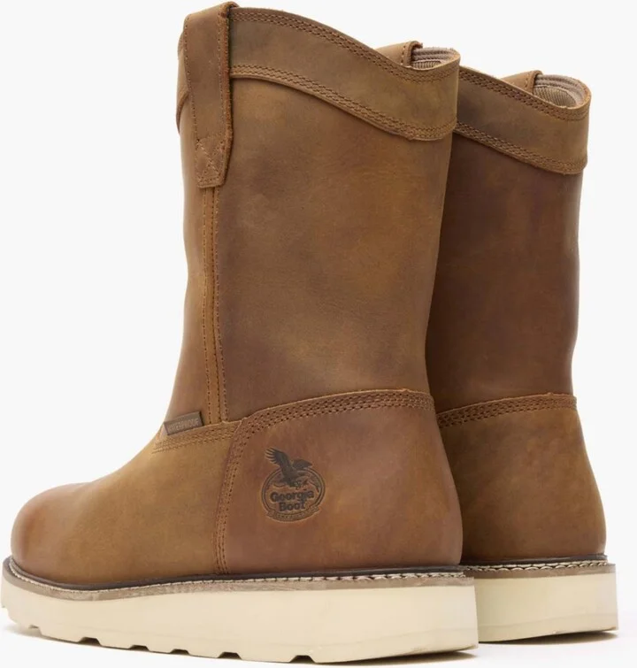 Georgia Boot Men's Core 37 Wedge 10" Steel Toe Waterproof Pull-On Work Boot - Image 9