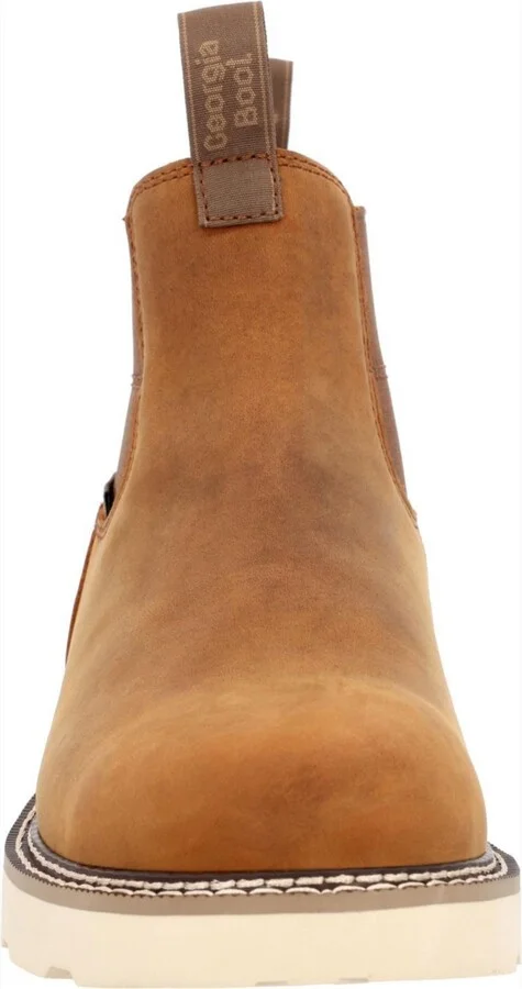 Georgia Boot Men's Core 37 Wedge Waterproof Chelsea Work Boot - Image 3