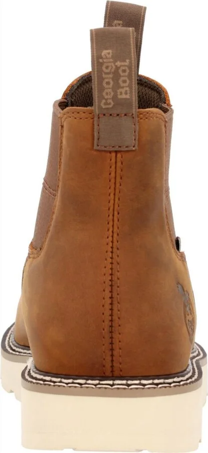 Georgia Boot Men's Core 37 Wedge Waterproof Chelsea Work Boot - Image 4