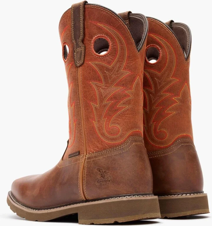 Georgia Boot Men's Core 37 Western 11" Waterproof Pull-On Work Boot - Image 4