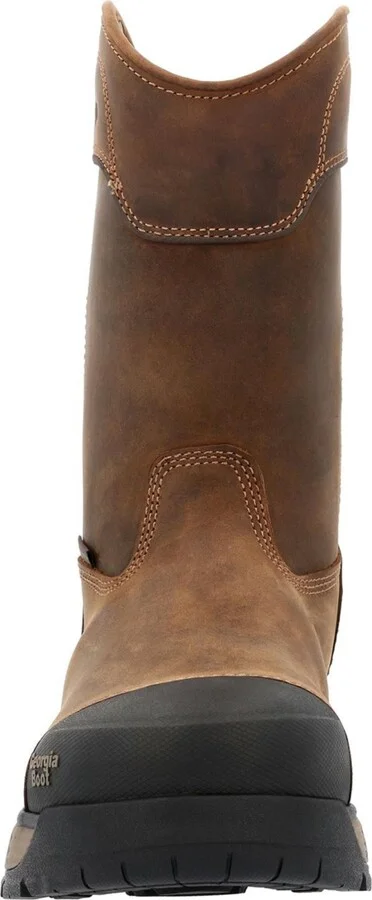 Georgia Boot Men's Durablend Edge 10" Waterproof Alloy Toe Pull On Work Boot - Image 3