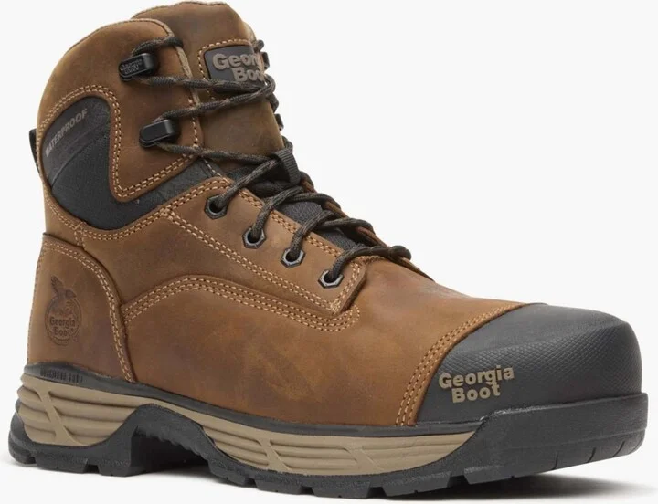 Georgia Boot Men's Durablend Edge 6" Waterproof Alloy Toe Work Boot