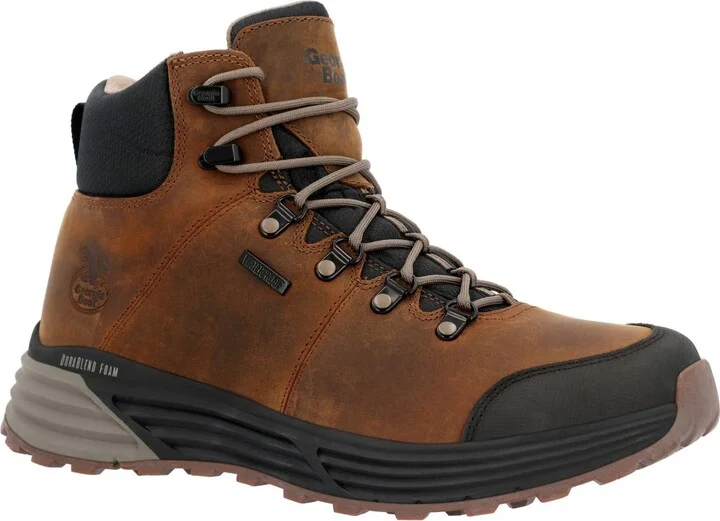 Georgia Boot Men's Durablend Sport Composite Toe Waterproof Hiker Brown