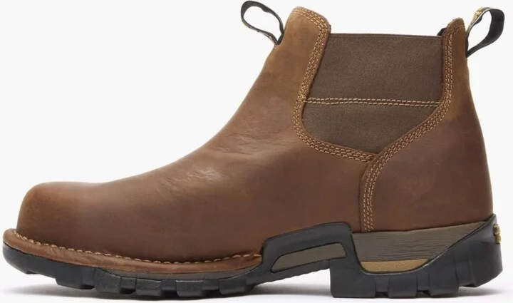 Georgia Boot Men's Eagle One Steel Toe Waterproof Chelsea Work Boot - Image 5