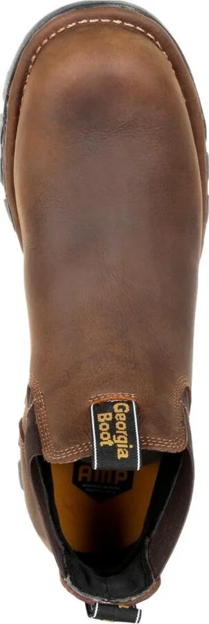 Georgia Boot Men's Eagle One Steel Toe Waterproof Chelsea Work Boot - Image 6