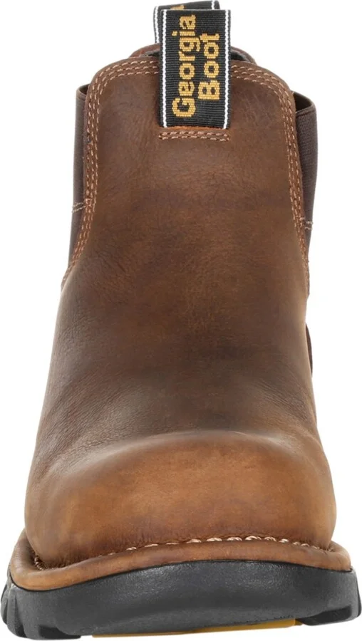 Georgia Boot Men's Eagle One Steel Toe Waterproof Chelsea Work Boot - Image 8