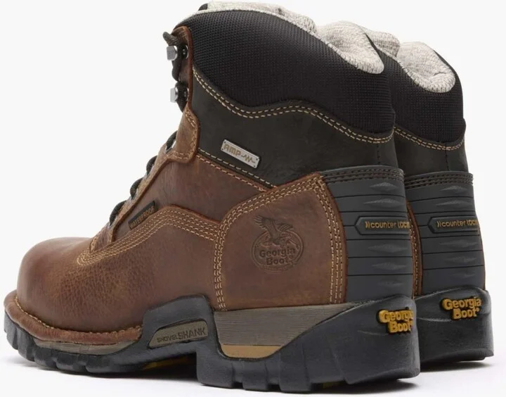 Georgia Boot Men's Eagle One Steel Toe Waterproof Work Boot - Image 4