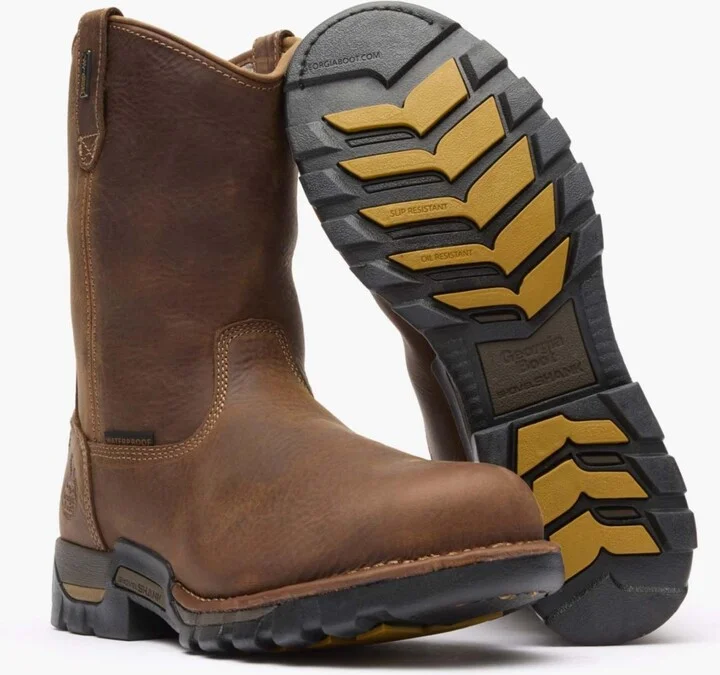 Georgia Boot Men's Eagle One Waterproof Pull On Work Boot - Image 2